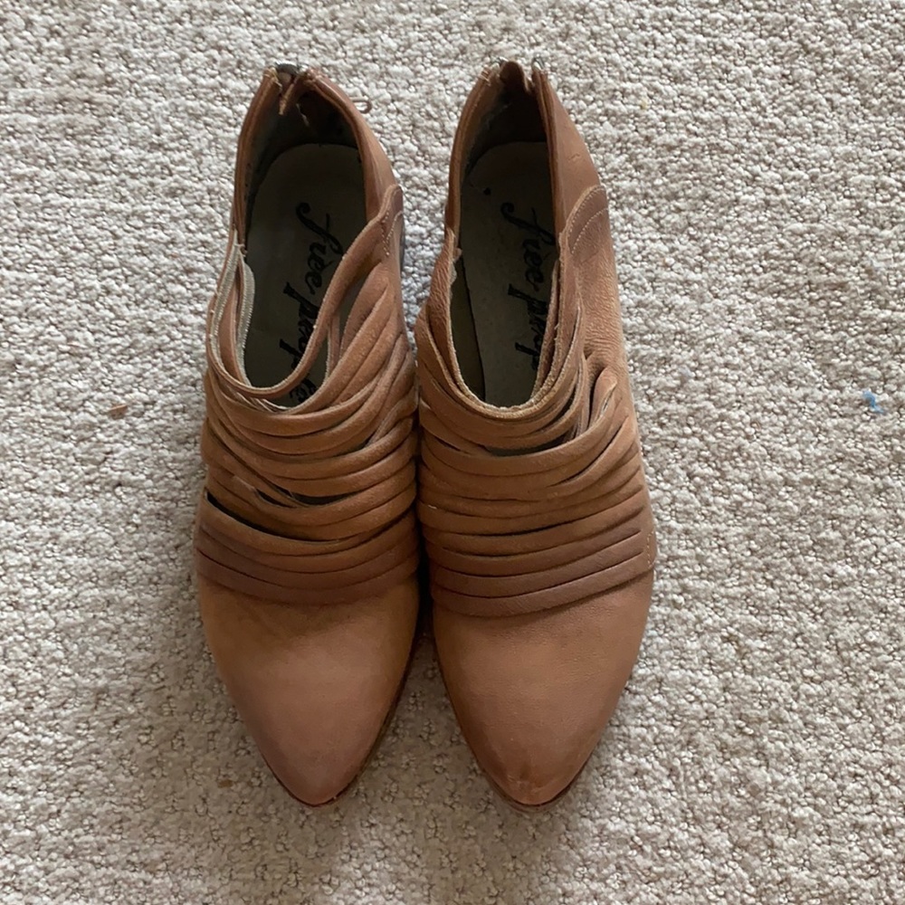 Free People Lost Valley Ankle Boot Size 38